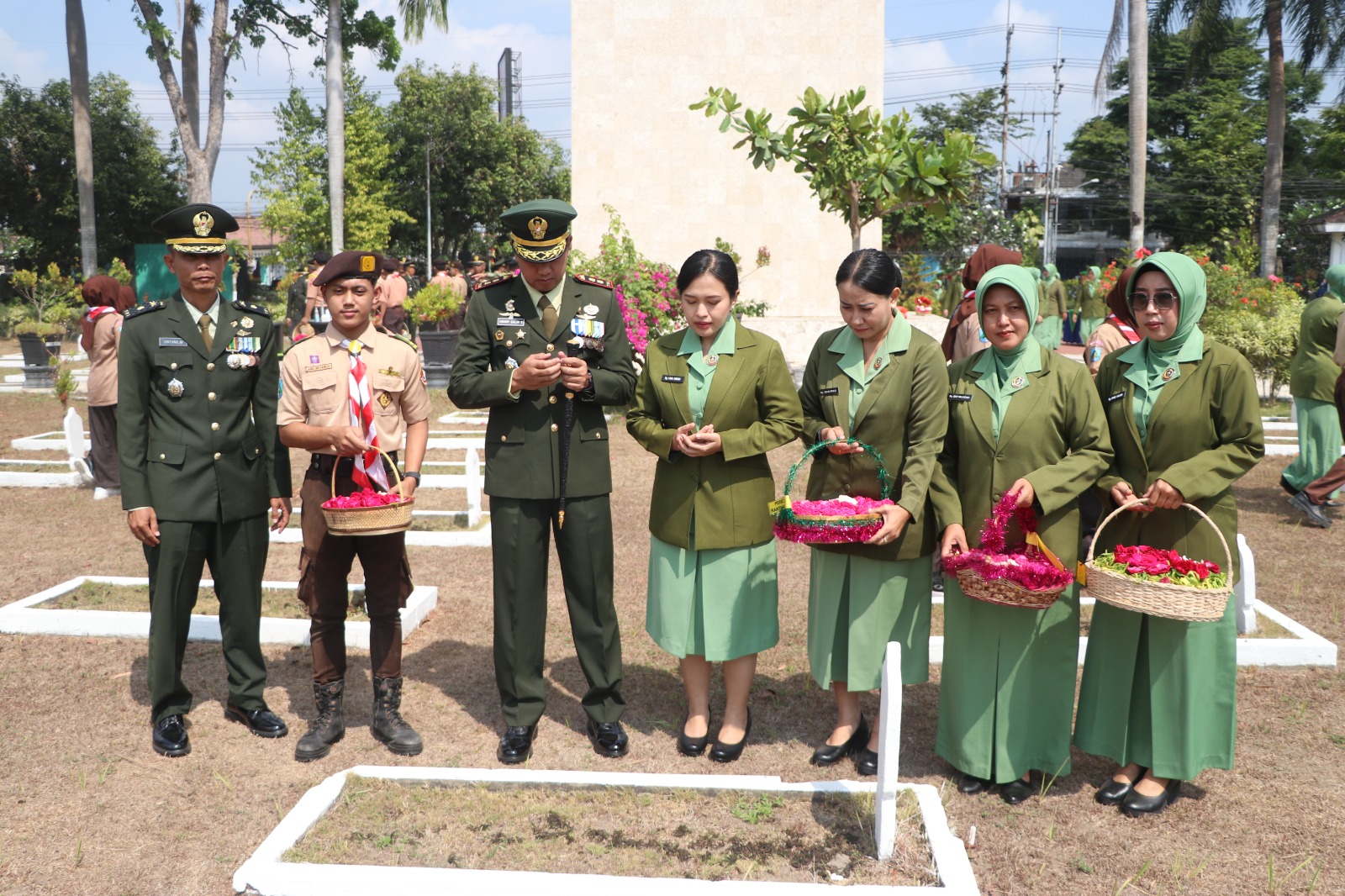 Kodim Tulungagung Gelar Ziarah Daerah Sambut HUT ke-81 TNI, Kenang Jasa dan Teladani Semangat Para Pahlawan